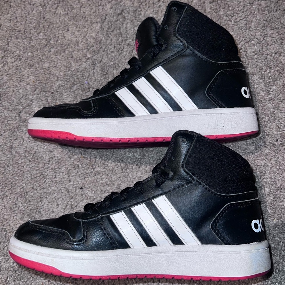 Adidas Sneakers, Boys, Black/Red/White, 1